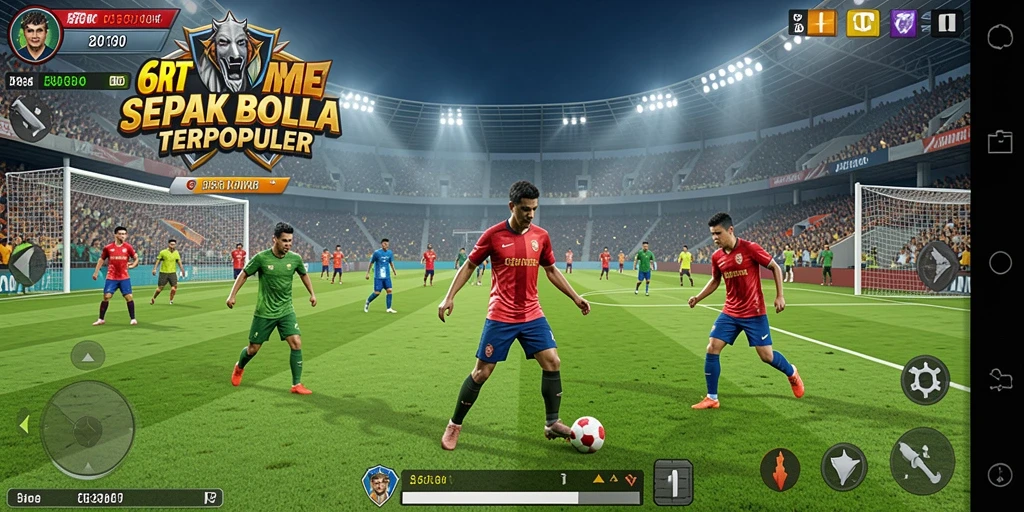 Tampilan gameplay seru di 6RT yang memukau.