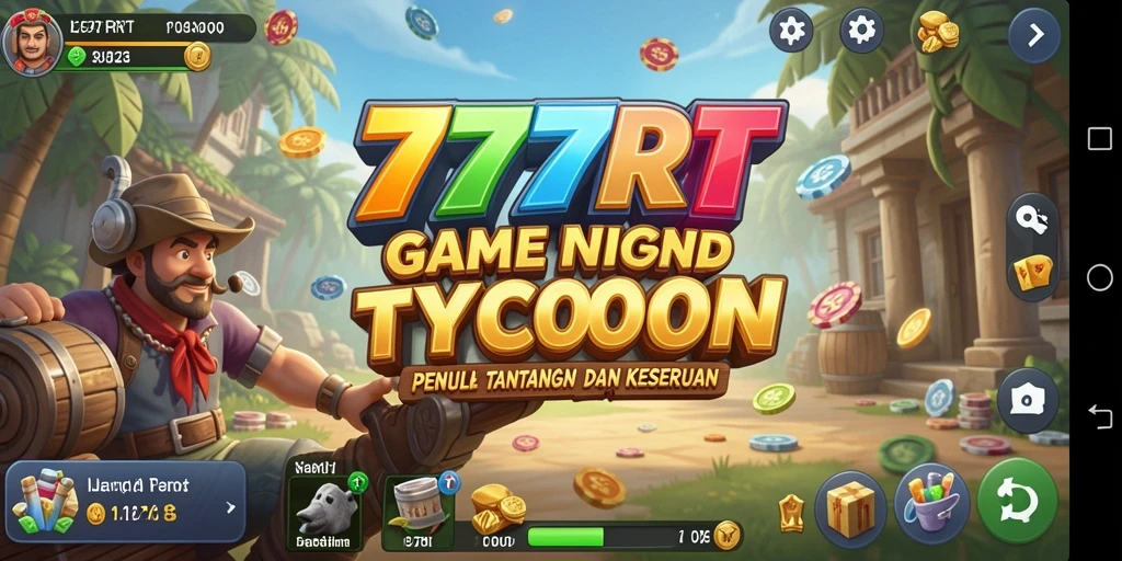 Tampilan gameplay Tycoon yang menarik dalam 777RT.