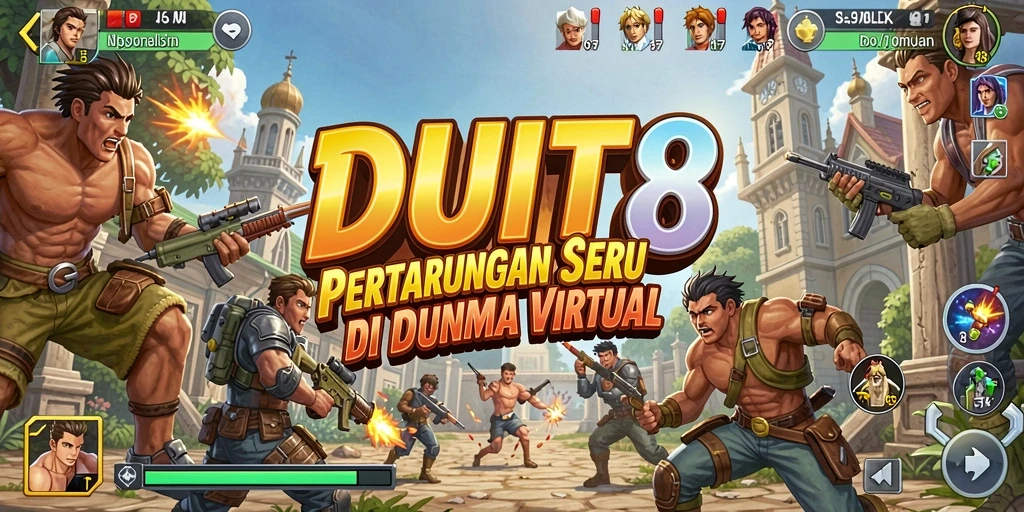 Gameplay mendebarkan di DUIT8 dengan grafis menawan