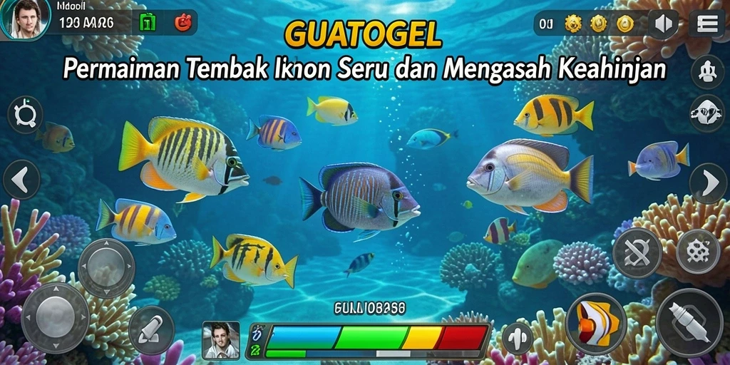 Tampilan menakjubkan dari gameplay Tembak Ikan yang seru.