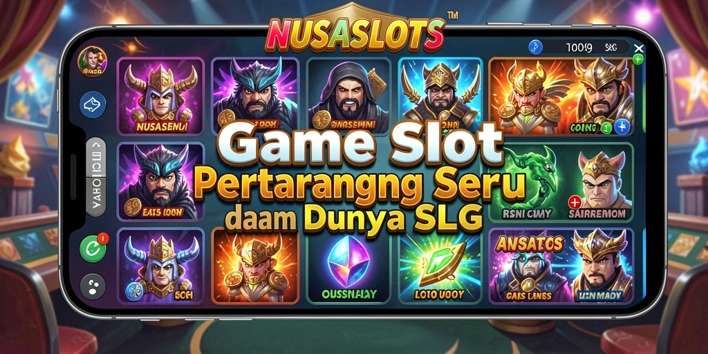 Tampilan gameplay menarik di NUSASLOTS dengan banyak pilihan slot.