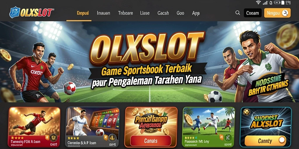 Tampilan screenshot OLXSLOT menampilkan antarmuka taruhan yang menarik dan informatif.