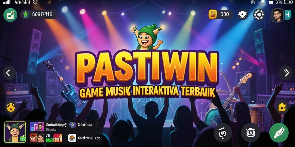 Tampilan gameplay interaktif yang menarik dalam PASTIWIN.