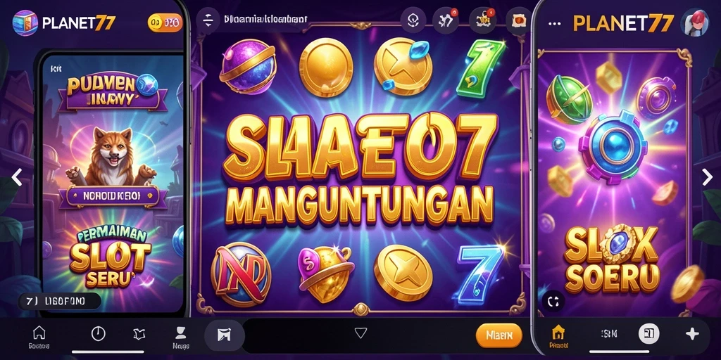 Tangkapan layar gameplay PLANET77 yang menarik dan seru.