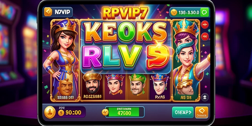 Tampilan gameplay RPVIP7 yang mendebarkan dan penuh warna.