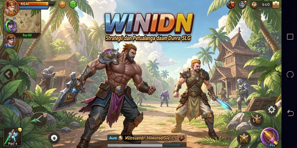 Tampilan gameplay seru di WINIDN dengan strategi mendalam.